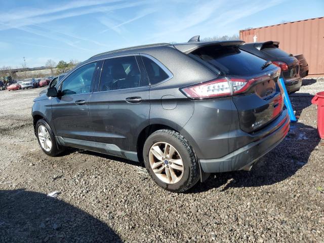 2FMTK3J97FBC08997 - 2015 FORD EDGE SEL CHARCOAL photo 2