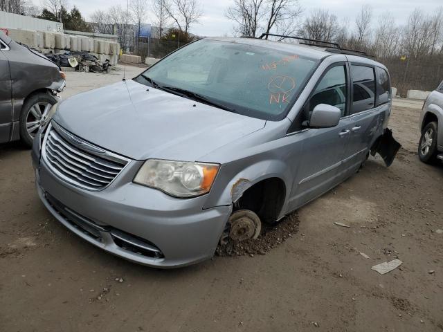2C4RC1BG5DR745403 - 2013 CHRYSLER TOWN & COU TOURING ვერცხლისფერი ფოტო 1