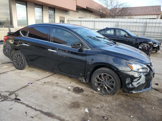 3N1AB7AP5KL605742 - 2019 NISSAN SENTRA S BLACK photo 4