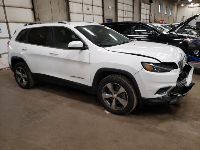 1C4PJMDX9KD463566 - 2019 JEEP CHEROKEE LIMITED WHITE photo 4