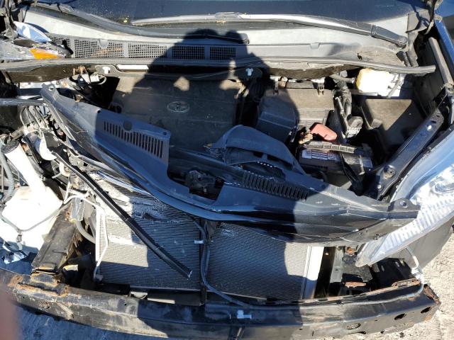 5TDJK3DC8FS116685 - 2015 TOYOTA SIENNA LE BLACK photo 12