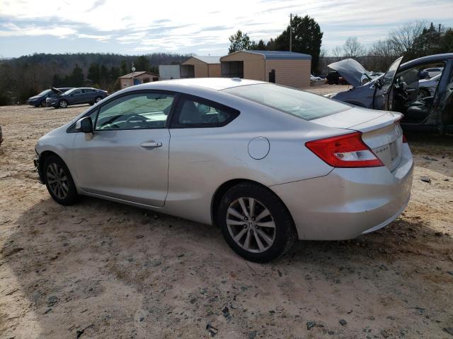 2HGFG3B03CH503107 - 2012 HONDA CIVIC EXL ვერცხლისფერი ფოტო 2
