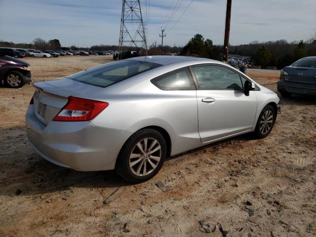 2HGFG3B03CH503107 - 2012 HONDA CIVIC EXL ვერცხლისფერი ფოტო 3