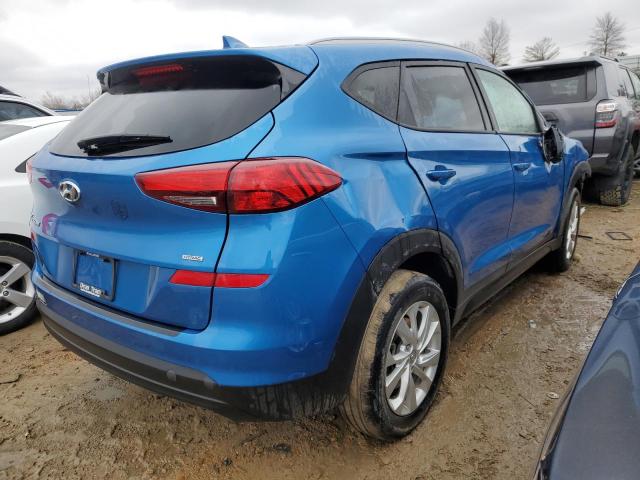 KM8J3CA48MU290254 - 2021 HYUNDAI TUCSON LIMITED BLUE photo 3