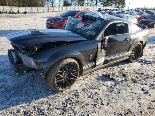 1ZVHT88S485133791 - 2008 FORD MUSTANG SHELBY GT500 BLACK photo 1