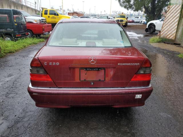 WDBHA24G0XA752271 - 1999 MERCEDES-BENZ C 230 BURGUNDY photo 6