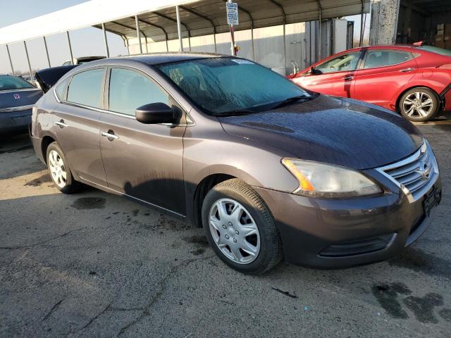 3N1AB7AP5EL656243 - 2014 NISSAN SENTRA S CHARCOAL photo 4