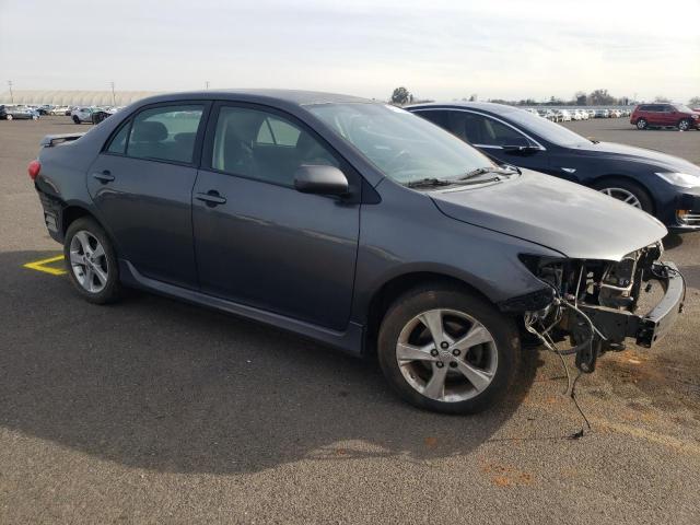 2T1BU4EE2BC607826 - 2011 TOYOTA COROLLA BASE GRAY photo 4