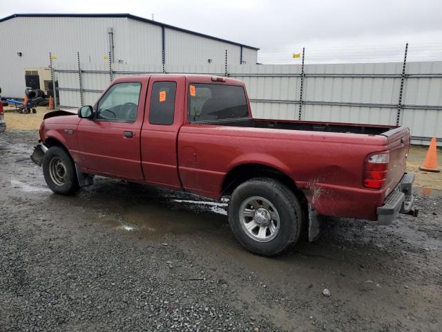 1FTYR44U22PB16758 - 2002 FORD RANGER SUPER CAB RED photo 2