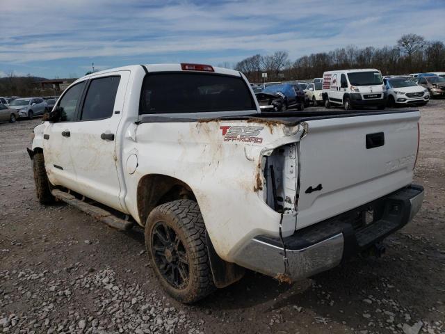 5TFDY5F14KX817876 - 2019 TOYOTA TUNDRA CREWMAX SR5 WHITE photo 2