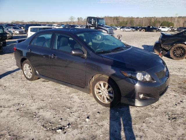 1NXBU4EE8AZ315708 - 2010 TOYOTA COROLLA BASE BLACK photo 4