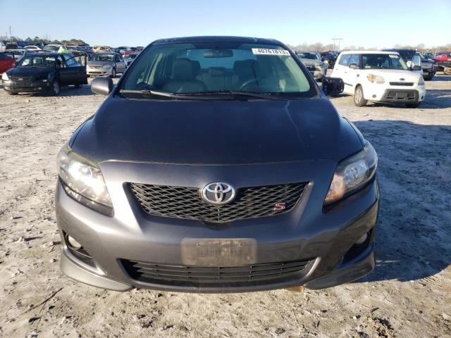 1NXBU4EE8AZ315708 - 2010 TOYOTA COROLLA BASE BLACK photo 5