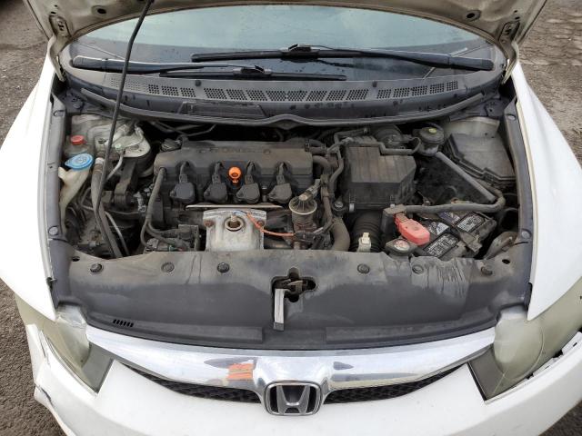 2HGFA1F84BH538226 - 2011 HONDA CIVIC EX WHITE photo 11