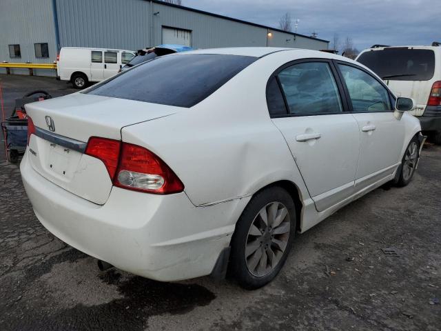 2HGFA1F84BH538226 - 2011 HONDA CIVIC EX WHITE photo 3