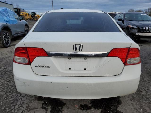 2HGFA1F84BH538226 - 2011 HONDA CIVIC EX WHITE photo 6