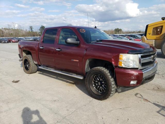 3GCEK13J88G234968 - 2008 CHEVROLET silverado K1500 MAROON photo 4