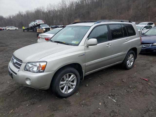 JTEEW21A060025668 - 2006 TOYOTA HIGHLANDER HYBRID SILVER photo 1