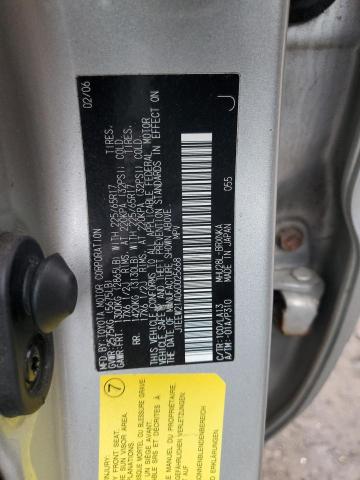 JTEEW21A060025668 - 2006 TOYOTA HIGHLANDER HYBRID SILVER photo 13