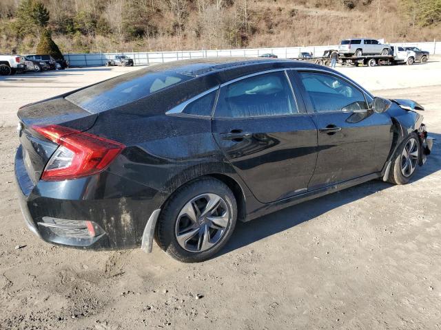 2HGFC2F67KH585586 - 2019 HONDA CIVIC LX BLACK photo 3