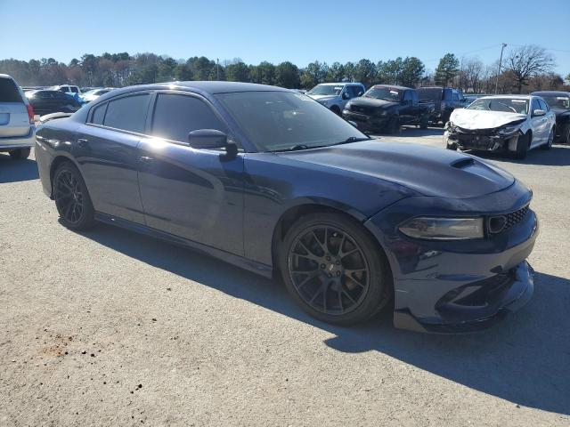 2C3CDXCT4GH350502 - 2016 DODGE CHARGER R/T BLUE photo 4