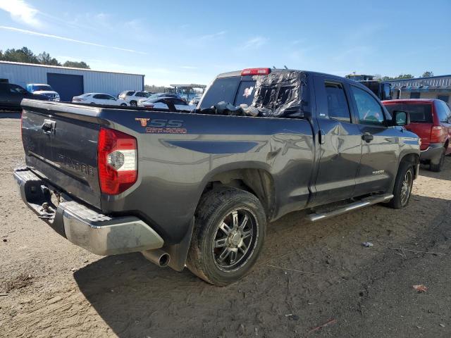 5TFRM5F10EX068354 - 2014 TOYOTA TUNDRA DOUBLE CAB SR/SR5 GRAY photo 3
