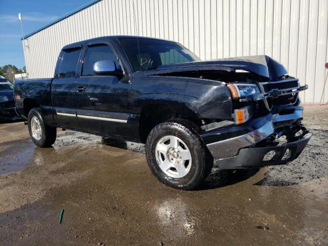 1GCEK19T16Z285752 - 2006 CHEVROLET SILVERADO K1500 BLACK photo 4