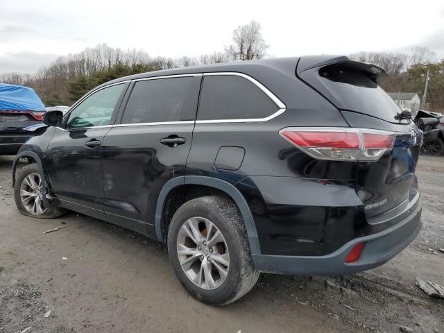 5TDZKRFH0FS061793 - 2015 TOYOTA HIGHLANDER LE BLACK photo 2