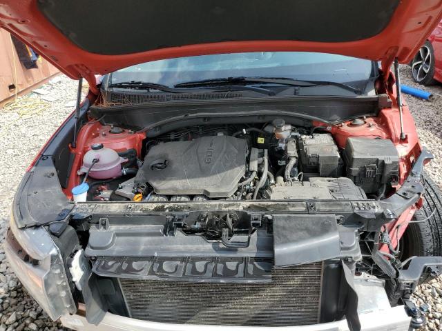 5NMS24AJ1MH321357 - 2021 HYUNDAI SANTA FE SEL Կարմիր լուսանկար 11