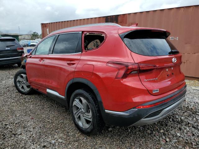5NMS24AJ1MH321357 - 2021 HYUNDAI SANTA FE SEL Կարմիր լուսանկար 2