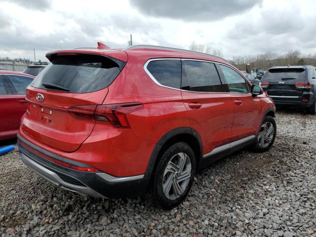 5NMS24AJ1MH321357 - 2021 HYUNDAI SANTA FE SEL RED photo 3