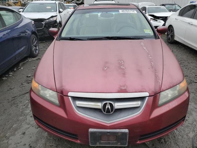 19UUA65594A012929 - 2004 ACURA TL RED photo 5