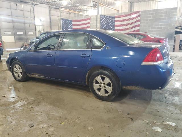 2G1WT58K169249287 - 2006 CHEVROLET IMPALA LT BLUE photo 2