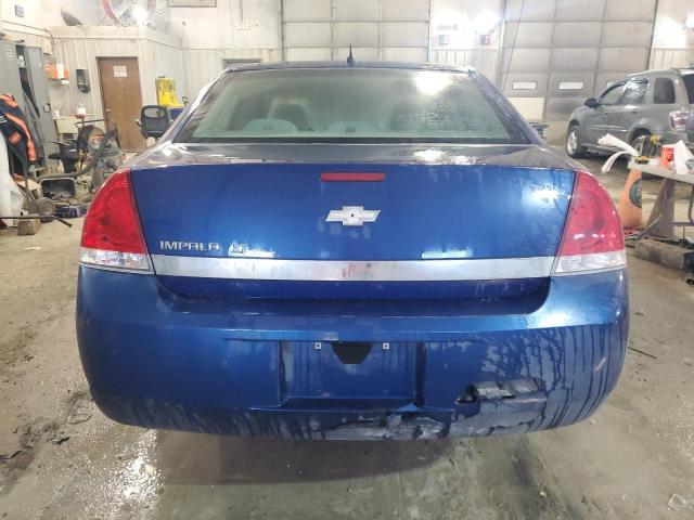 2G1WT58K169249287 - 2006 CHEVROLET IMPALA LT BLUE photo 6