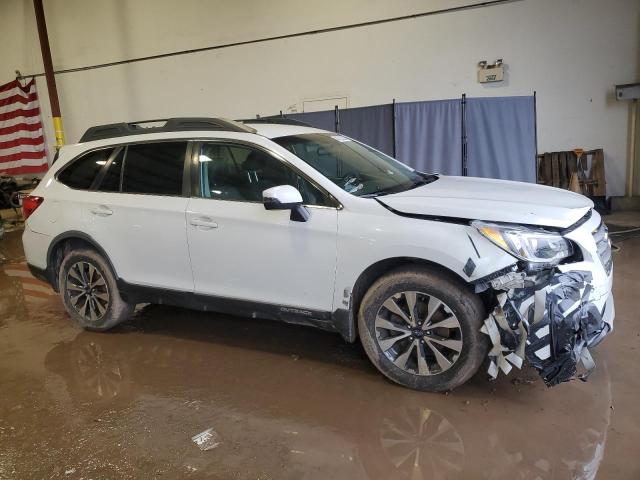 4S4BSAJC7F3332053 - 2015 SUBARU OUTBACK 2.5I LIMITED WHITE photo 4