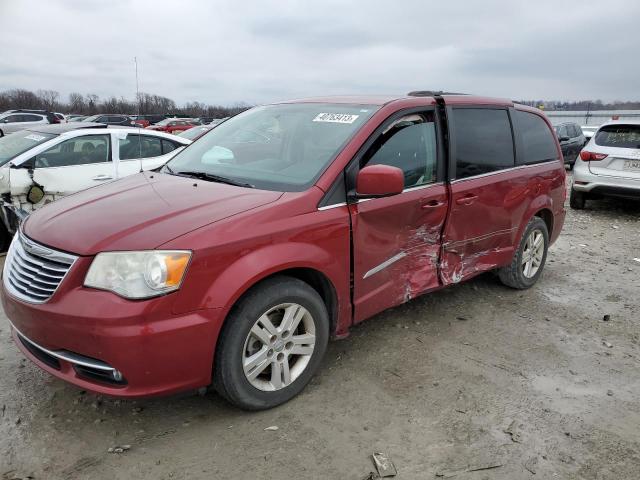 2C4RC1BG0DR742778 - 2013 CHRYSLER TOWN & COU TOURING ბურგუნდია ფოტო 1