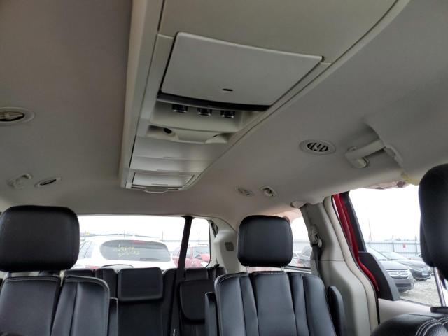 2C4RC1BG0DR742778 - 2013 CHRYSLER TOWN & COU TOURING ბურგუნდია ფოტო 10