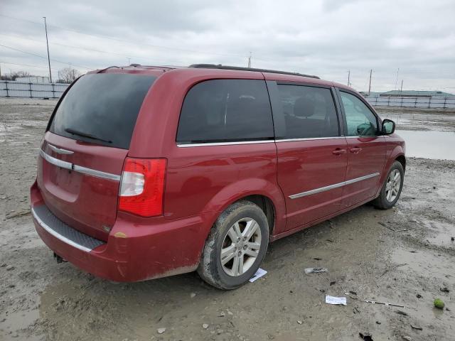 2C4RC1BG0DR742778 - 2013 CHRYSLER TOWN & COU TOURING ბურგუნდია ფოტო 3