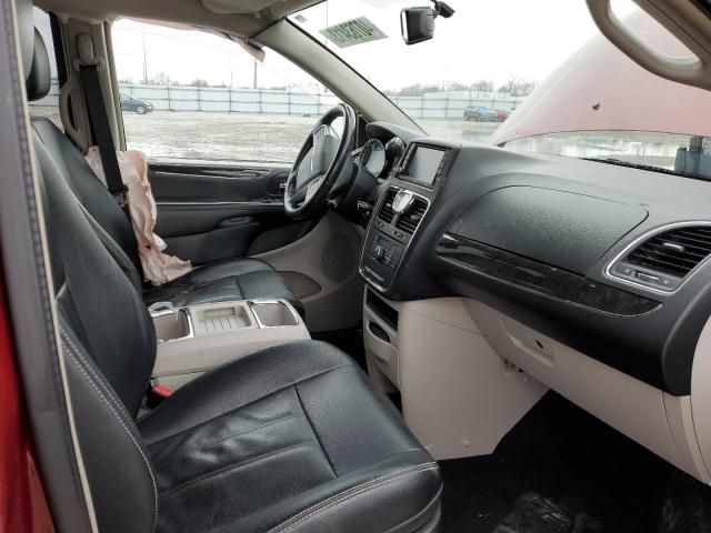 2C4RC1BG0DR742778 - 2013 CHRYSLER TOWN & COU TOURING ბურგუნდია ფოტო 7