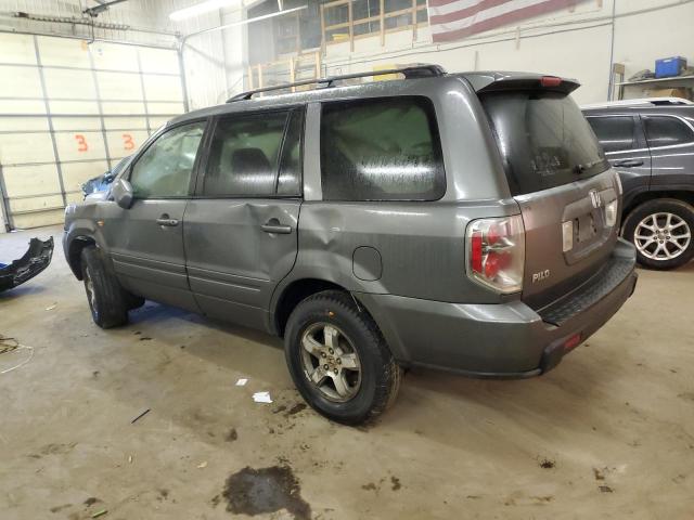 5FNYF184X7B016250 - 2007 HONDA PILOT EX GRAY photo 2