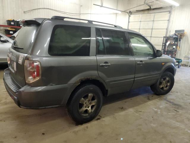 5FNYF184X7B016250 - 2007 HONDA PILOT EX GRAY photo 3