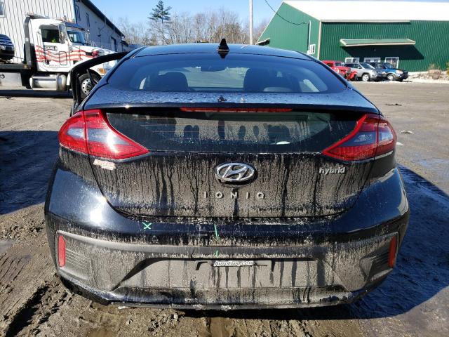 KMHC85LC9JU073592 - 2018 HYUNDAI IONIQ LIMITED BLACK photo 6