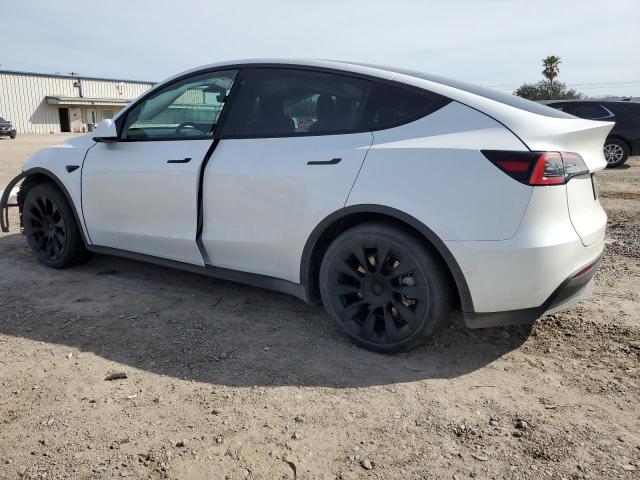 5YJYGDED0MF124245 - 2021 TESLA MODEL Y WHITE photo 2