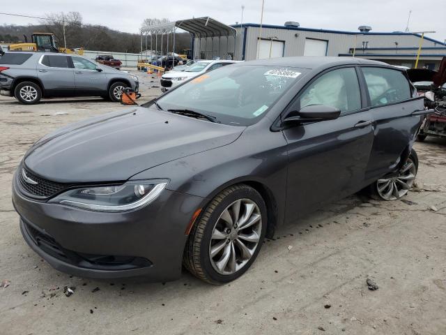 1C3CCCBB6FN755447 - 2015 CHRYSLER 200 S CHARCOAL photo 1