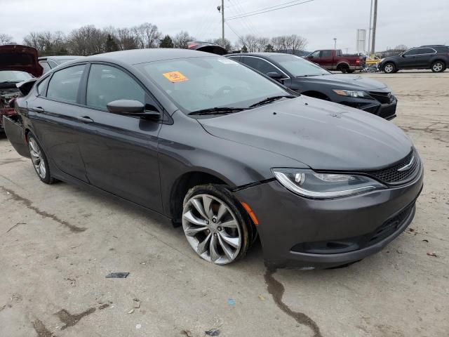 1C3CCCBB6FN755447 - 2015 CHRYSLER 200 S CHARCOAL photo 4