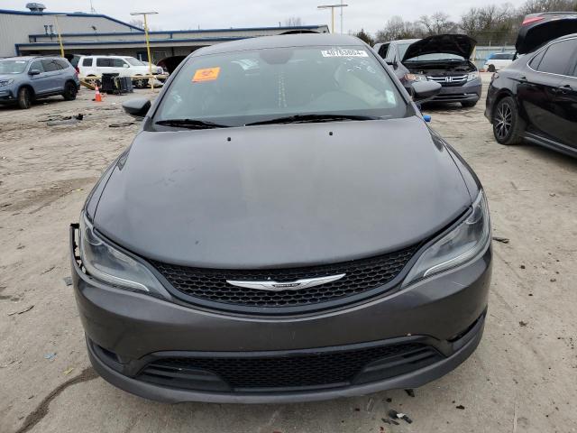 1C3CCCBB6FN755447 - 2015 CHRYSLER 200 S CHARCOAL photo 5