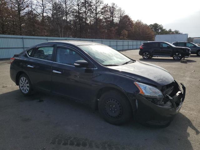 3N1AB7AP0DL625335 - 2013 NISSAN SENTRA S BLACK photo 4