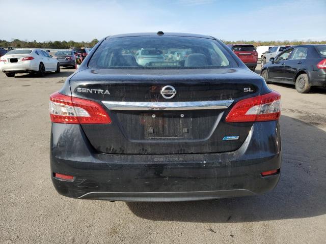 3N1AB7AP0DL625335 - 2013 NISSAN SENTRA S BLACK photo 6