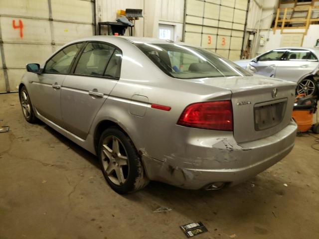 19UUA66224A043184 - 2004 ACURA TL SILVER photo 2