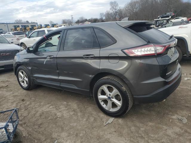 2FMPK3G97HBC66345 - 2017 FORD EDGE SE GRAY photo 2