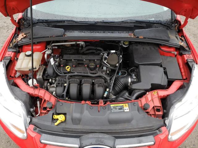 1FADP3F20DL190884 - 2013 FORD FOCUS SE RED photo 11